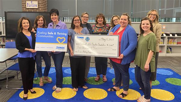  Rockwall Reads Receives Grant from Atmos Energy for Book Giveaway Events